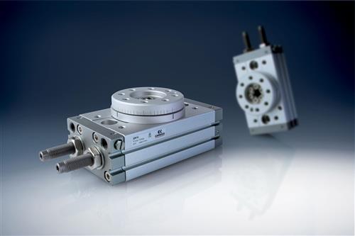 Rotary Actuator with Rack and Pinion System | Series QR